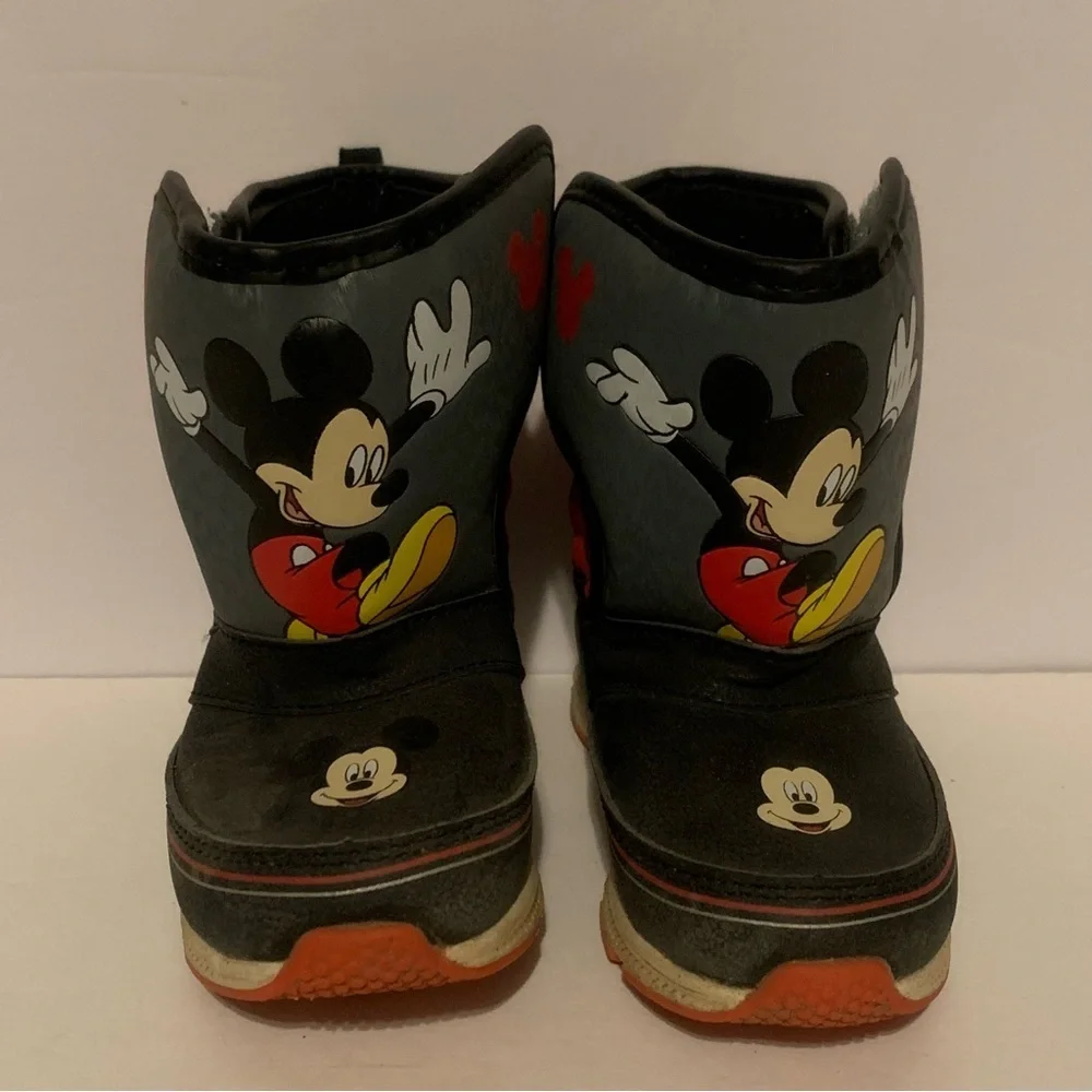 Disney Mickey Mouse Kids Snow Boots